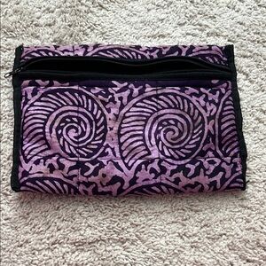 Handcrafted Shell Pouch 🥹Purple Lilac Shells